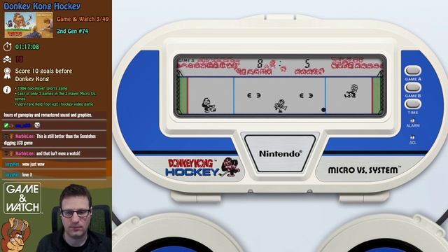 ?? Donkey Kong Hockey (Game & Watch) winning run - 2nd Gen Journey #74 смотреть онлайн
