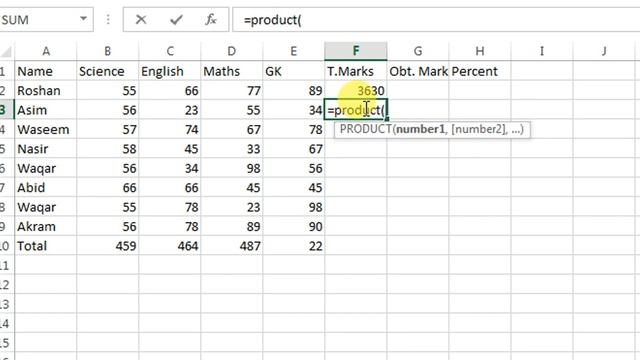 How To Use Multiplication Formula in Excel | How to Multiply in Microsoft Excel | Multiply Cells смотреть онлайн