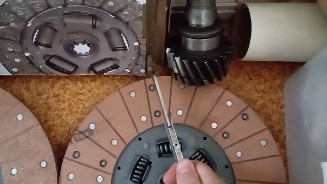 Заводской диск сцепления Газ 3307 под КПП Зил130