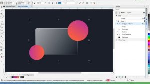 How to make Glass Card Design in CorelDraw | Glass Effect | CorelDrawDesign