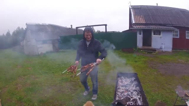 Первый рыболовный плот!!! смотреть онлайн