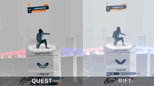 Solaris: Offworld Combat Graphics Comparison Quest vs Rift смотреть онлайн