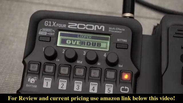 Review Zoom G1X FOUR Guitar Multi-Effects Processor 2021 смотреть онлайн