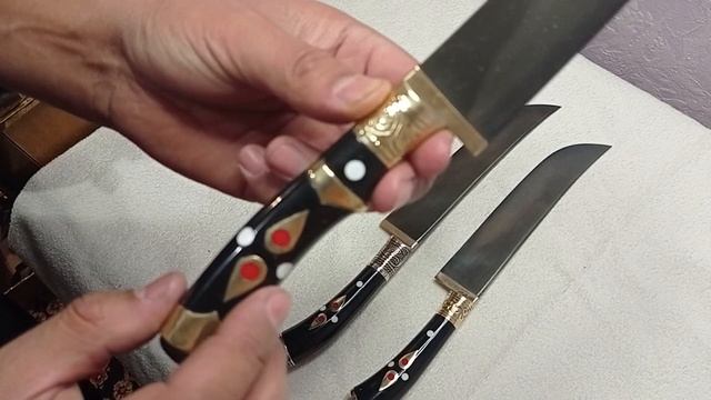 НОВЫЕ МОДЕЛИ 2022! ПЧАКИ ДЛЯ ПОДАРКА! ОТЛИЧНЫЕ КУХОННЫЕ НОЖИ! СТАЛЬ ШХ15 РУКОЯТЬ ЭБОНИТ С МЕЛЬХИОРО смотреть онлайн