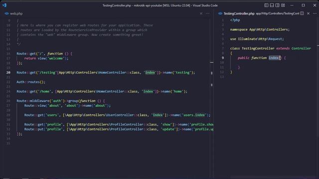 Mikrotik API #4 : Cara Menghubungkan Laravel Dengan Mikrotik смотреть онлайн