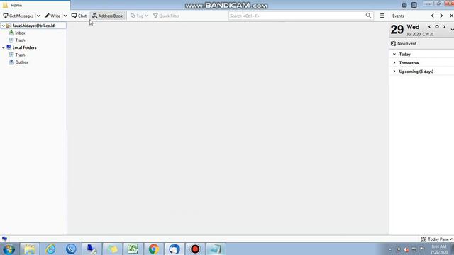 Cara Setting Address Book Thunderbird