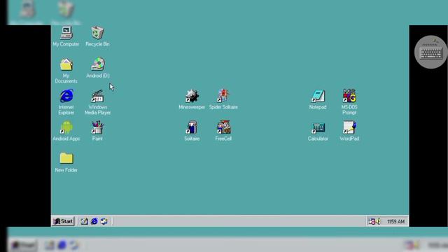 Обзор Windows 98 Simulator *Часть 1* Смотрите описание смотреть онлайн