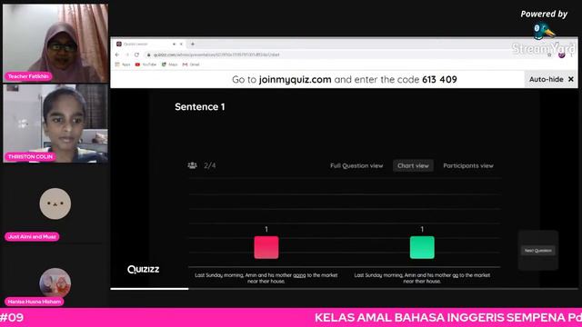 GAMESHOW-DISCUSSION WITH TEACHER FATIKHIN #09 смотреть онлайн