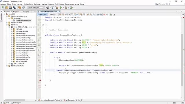 Java com Banco de Dados no Netbeans - #02 - Criando conexão смотреть онлайн