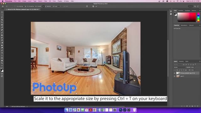 How to Add a Watermark in Photoshop - Real Estate Photo Editing смотреть онлайн