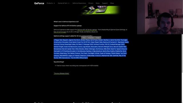 Наконец-то вышло последнее обновление Geforce Experience Version 3.27 смотреть онлайн