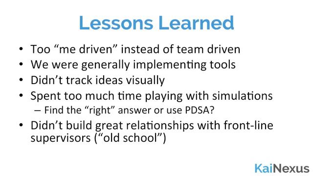 Getting Started with Continuous Improvement: Lessons and Reflections смотреть онлайн