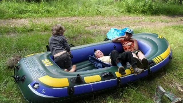 Красивейшие места планеты. Сплав по реке Угра. Колыхманово (Юхнов) - трасса М3 смотреть онлайн