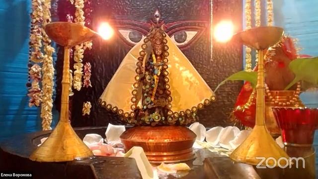 Шарада Наваратри. День 5. Трипурасундари-пуджа смотреть онлайн