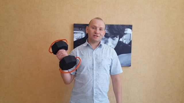 Штанга-гантеля гиря. 3 в одном. смотреть онлайн