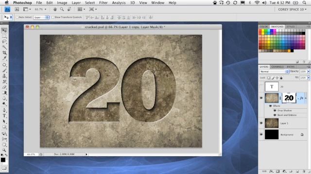 Nondestructive Mask Effects - Photoshop CS5 Tutorial смотреть онлайн