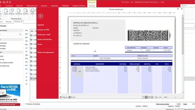 EAN13 | FACTURAS | Cómo incluir el código de barras en FACTUSOL - Juan Armada смотреть онлайн
