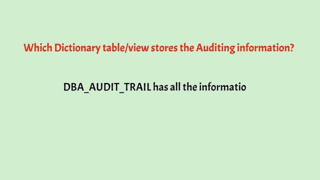 Oracle Database Admin / Analyst Most Asked Interview Questions and Answers | Part 6 смотреть онлайн
