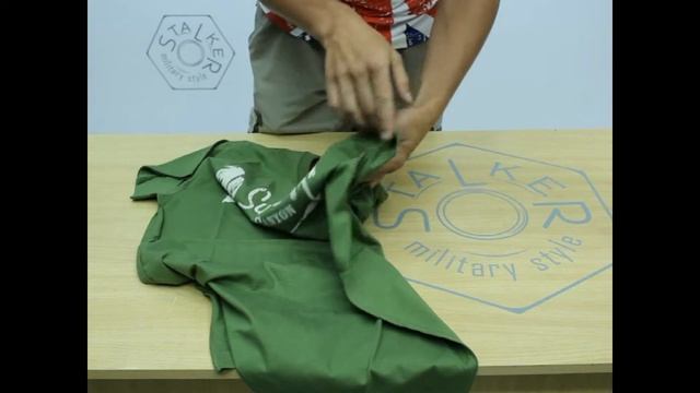 Футболка зеленая SURPLUS смотреть онлайн