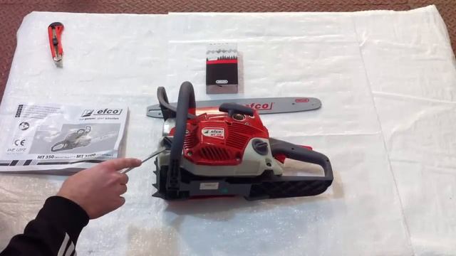 Обзор бензопилы Efco MT 350 41R(Эфко) смотреть онлайн