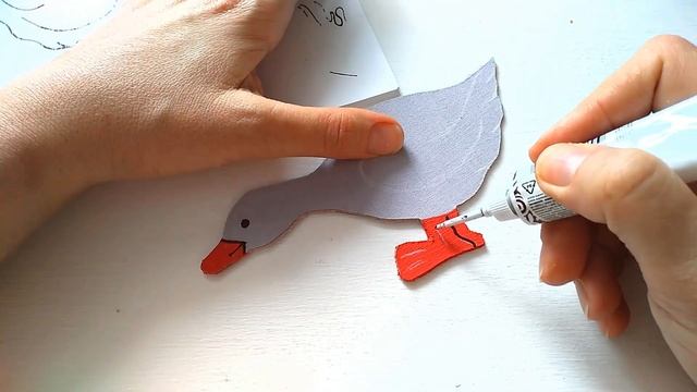 Фигурки гусей для пасхального декора. смотреть онлайн