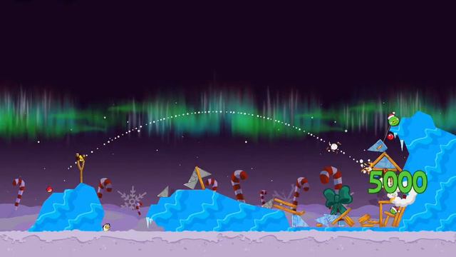 Angry Birds Seasons Winter Wonderham 1-7 Прохождение на 3 Звезды смотреть онлайн