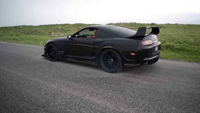 800 Horsepower Supra Burnout Practice!