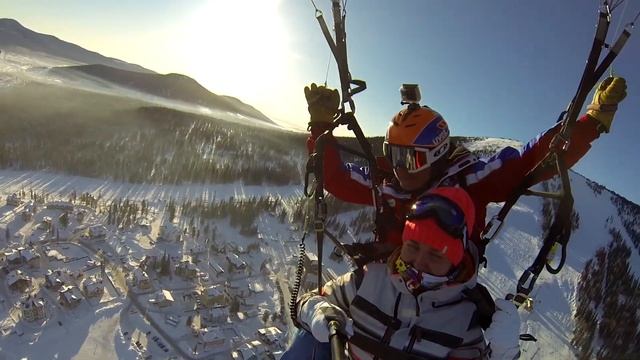 Шерегеш, полёты сезон 2017-18г. смотреть онлайн