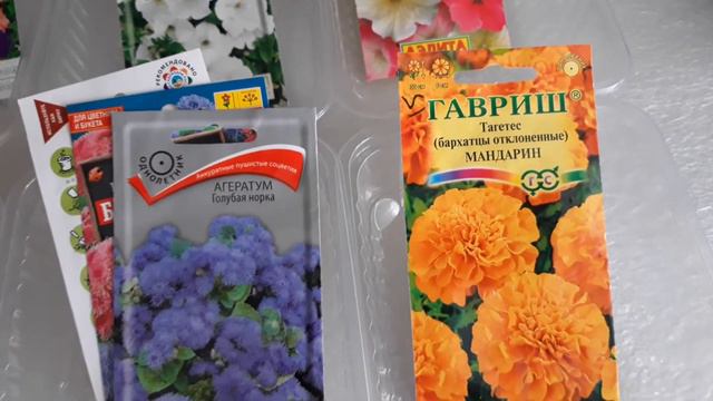 СЕМЕНА 2021//Обзор семян//РАССАДА ПЕРЦА/ посев ПЕТУНИИ// АГЕРАТУМ// смотреть онлайн