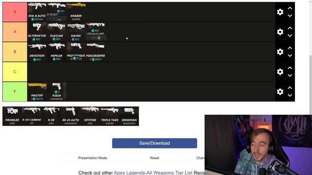 Apex Arena Mode WEAPON TIER LIST // BEST Picks for Apex Arenas Season 9 смотреть онлайн
