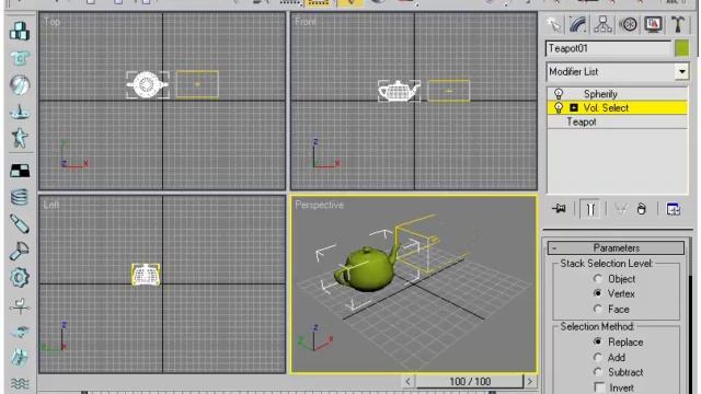 Видеокурс по 3d max. Модификаторы выделения. Урок 85 смотреть онлайн