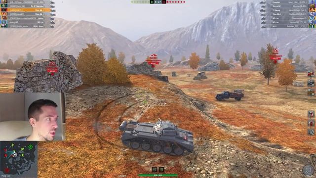 ХАЛЯВА ОТ ВГ! Titan Mk.1 из Хэллоуинского ивента WOT BLITZ смотреть онлайн