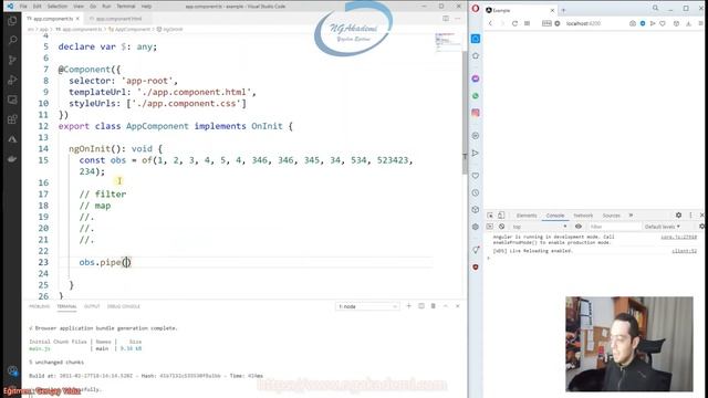 Angular İle RxJS Kütüphanesi #28 - pipe Fonksiyonu смотреть онлайн