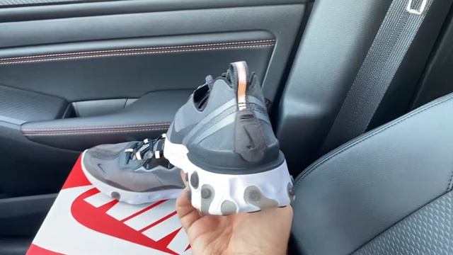 Nike React Element 87 Anthracite shoes смотреть онлайн