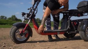 WS-PRO+ TRIKE 3000w электроскутер нового поколения! Citycoco о котором вы будете мечтать. ОБЗОР!