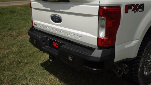 2017-2020 Ford F-250 / F-350 Super Duty Rear Bumper [by Rough Country] смотреть онлайн