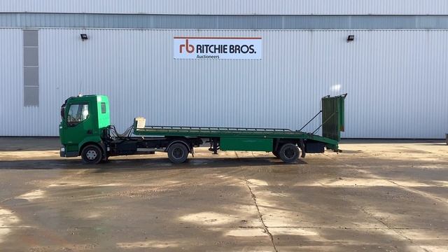 2002 Renault Midlum 220 dCi w/Cather S/A Combination Truck I St Aubin, France Auction - 8 & 9 March смотреть онлайн