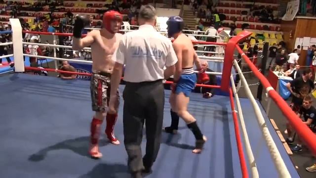 Валентин Рыбалко (Украина) Vs. Луис Дебнар (Словакия) - Slovak OPEN 2015 К1 75 кг