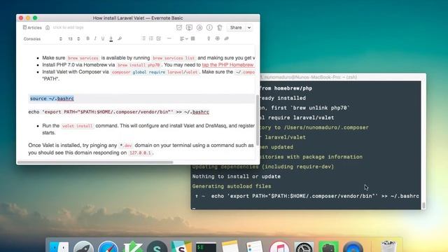 Laravel Valet - Installation смотреть онлайн