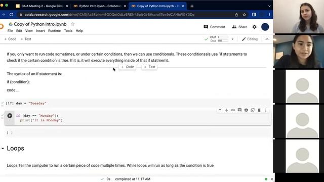 GAIA Introduction to Python Syntax смотреть онлайн