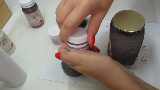 Баночка с декором | Декупаж салфетками | DIY смотреть онлайн