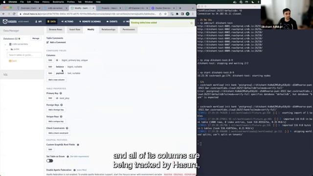 Build instant GraphQL APIs with Hasura & CockroachDB | Live Demo смотреть онлайн