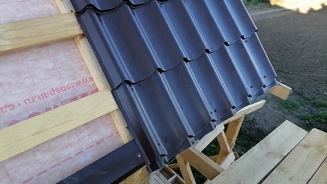 Ветровые планки и карнизные планки, декоративные ендовы и коньки на доме Терем смотреть онлайн