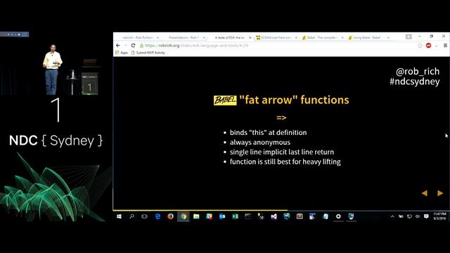 A taste of EcmaScript 6: the language and the tools - Rob Richardson смотреть онлайн