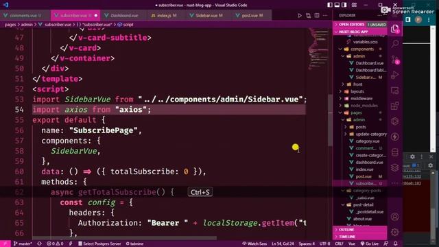 #19 Select and Delete Subscribe | Laravel and Nuxtjs смотреть онлайн