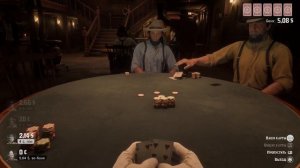 Red Dead Redemption 2 - Испытание игрок 10 (ПОКЕР: 3 победы подряд)