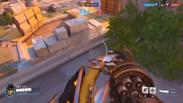Gameplay Of Battle For Olympus Game Mode In Overwatch 2 смотреть онлайн