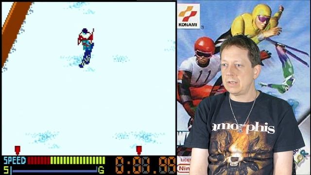 #977 Zock' mal wieder...Konami Winter Games: Schnee Fressen auf dem Gameboy! [GBC] смотреть онлайн