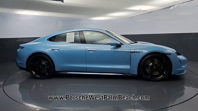 SOLD - USED 2021 PORSCHE TAYCAN TURBO at Braman Porsche (USED) #PC-452067A смотреть онлайн