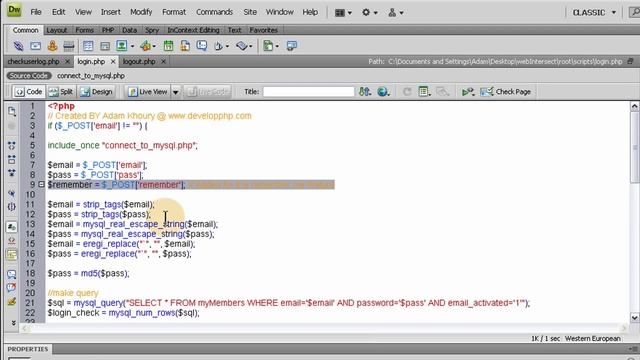 How to Build a Social Network Website Part 27 - PHP cookies tutorial смотреть онлайн